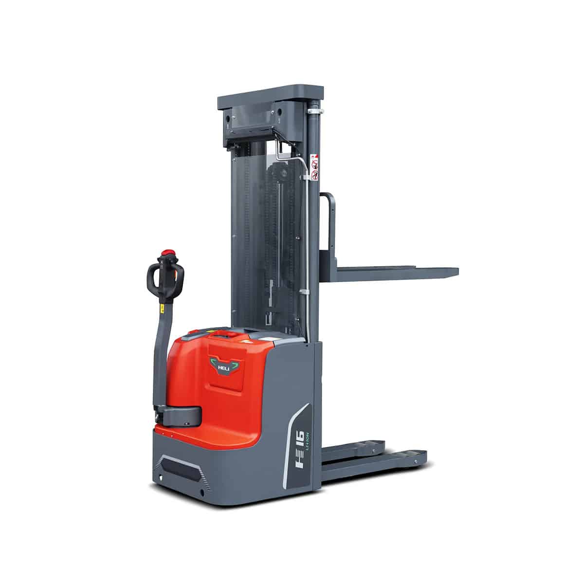 Електричні навантажувачі для палет з щоглою